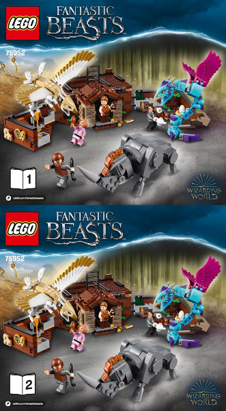 75952 Newt's Case of Magical Creatures (Certified) LEGO Harry Potter