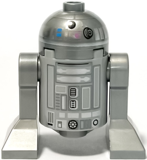 Astromech Droid, R2-BHD - Light Bluish Gray Body (sw1280)