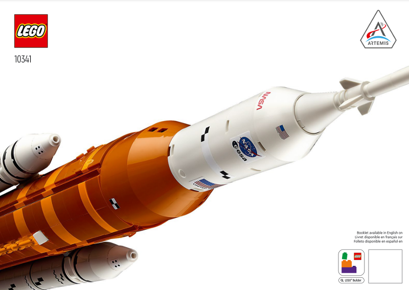 10341 NASA Artemis Space Launch System (Used) LEGO Icons