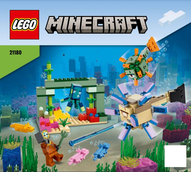 21180 The Guardian Battle (Used) LEGO Minecraft