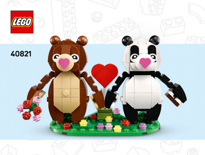 40821 Love Bears (Used) LEGO Seasonal