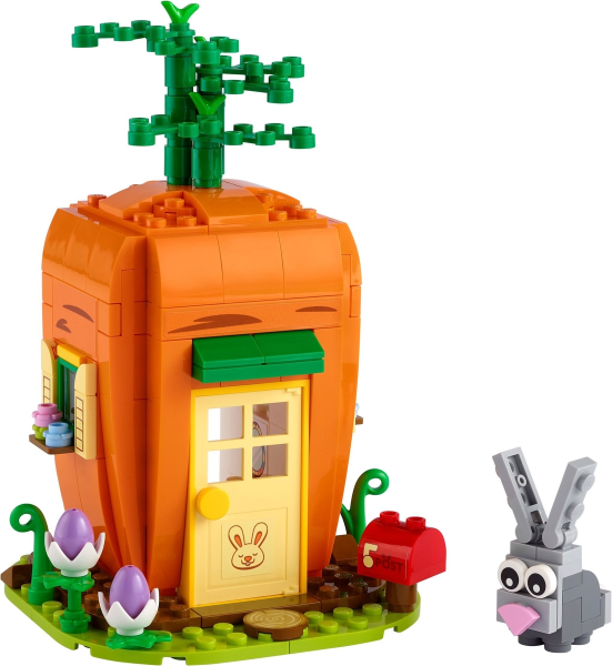 40449 Easter Bunny's Carrot House (Retired) LEGO Seasonal