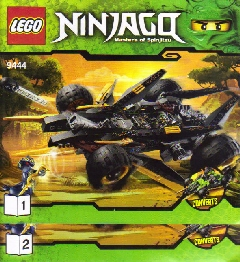 9444 Cole's Tread Assault (Used) LEGO Ninjago