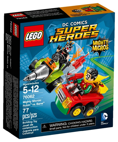 76062 Mighty Micros: Robin vs. Bane (Retired) LEGO Super Heroes