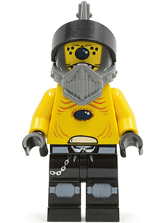 Space Police 3 Alien - Snake with Visor (sp097)
