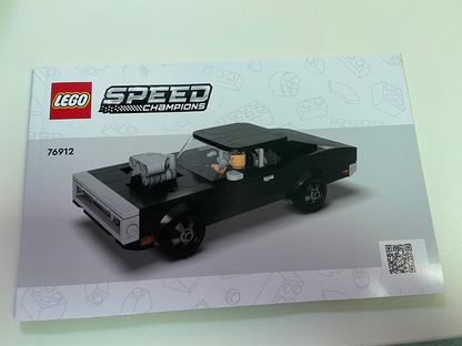 76912 Fast & Furious 1970 Dodge Charger R/T (Used) LEGO Speed Champions