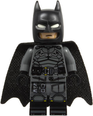 Batman - Dark Bluish Gray Suit, Cowl with White Eyes, Black Boots (sh1121)