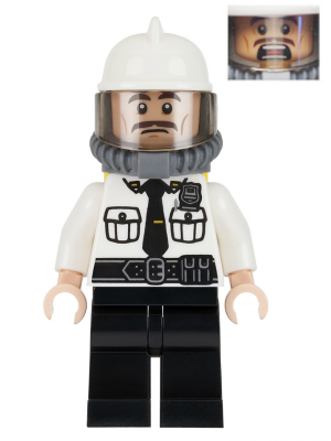 Security Guard, Fire Helmet (sh0320)
