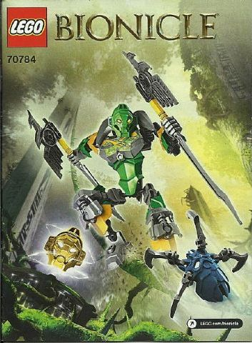 70784 Lewa - Master of Jungle (Certified) LEGO BIONICLE