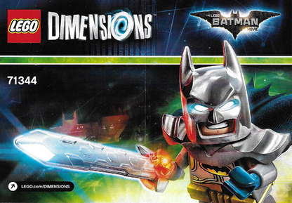 71344 Excalibur Batman Fun Pack (Used) LEGO Dimensions