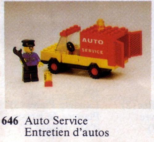 646 Auto Service (Certified) LEGO Town
