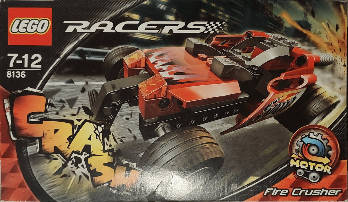 8136 Fire Crusher (Certified) LEGO Racers