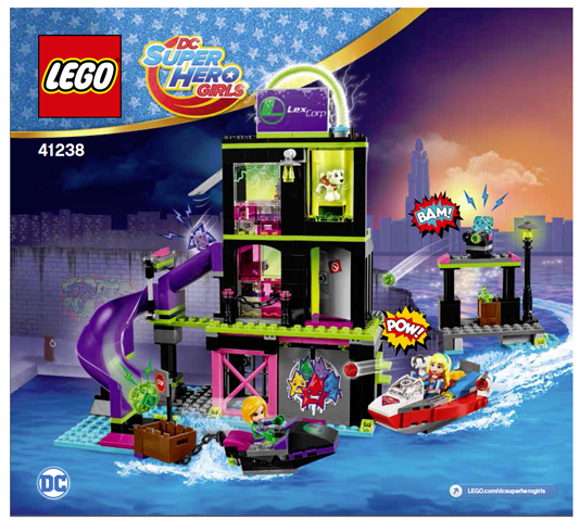 41238 Lena Luthor Kryptomite Factory (Certified) LEGO Super Heroes