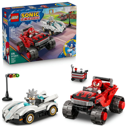 77118 Silver's Car vs. Knuckles' Monster Truck