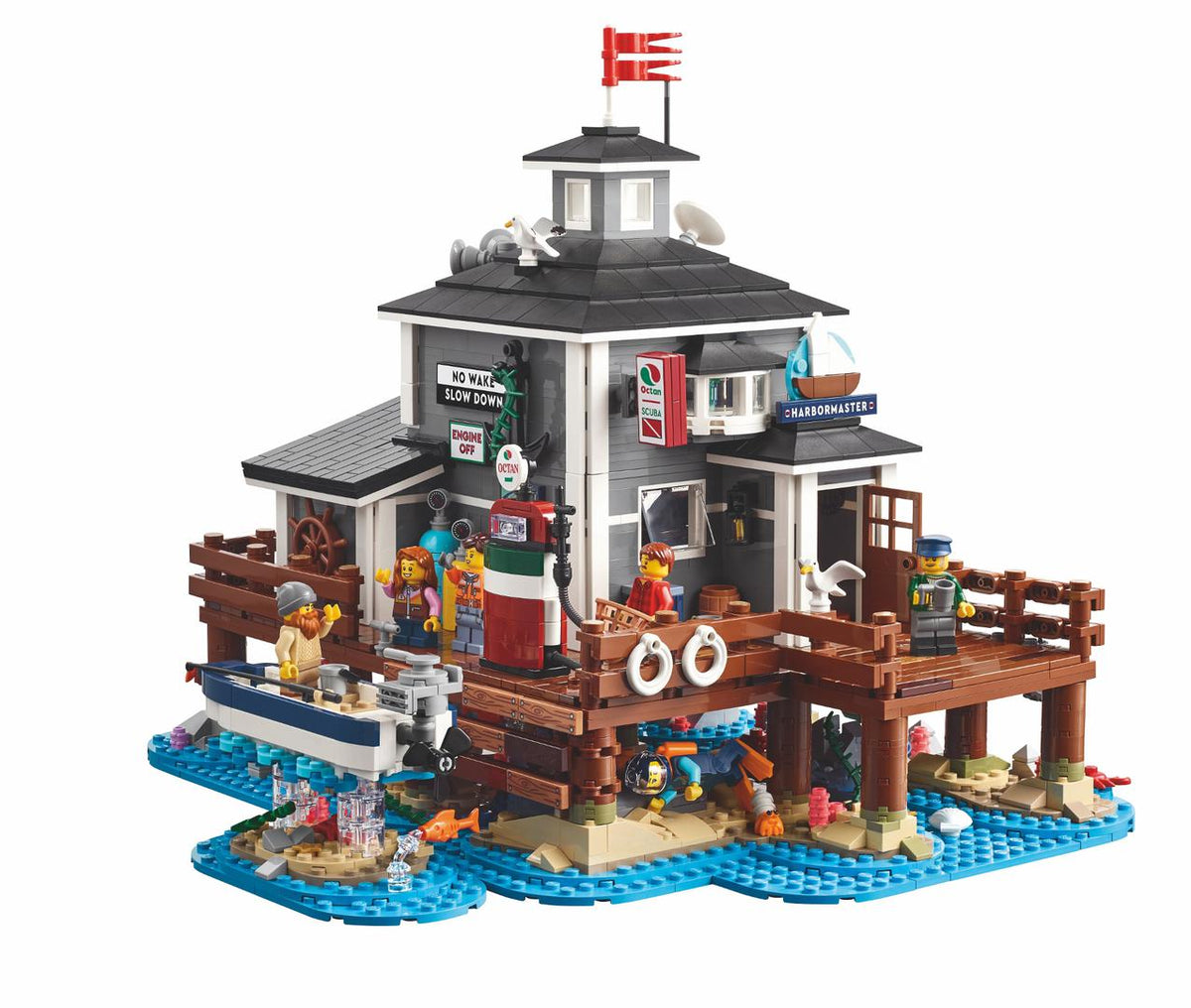 910040 Harbormaster's Office (Certified) LEGO BrickLink
