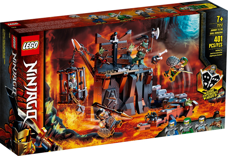 71717 Journey to the Skull Dungeons (Retired) LEGO Ninjago