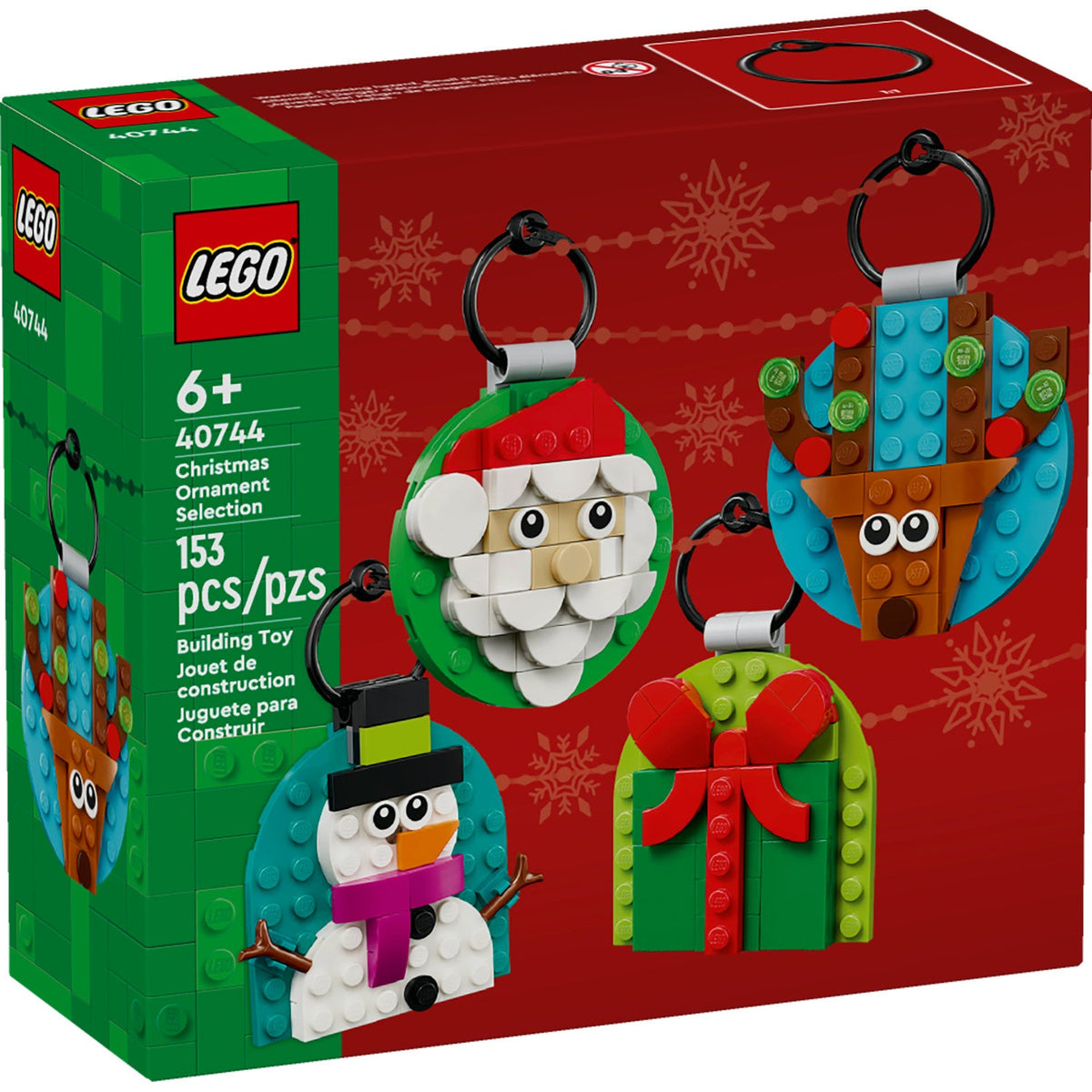 40744 Christmas Ornament Selection (Retired) LEGO Seasonal