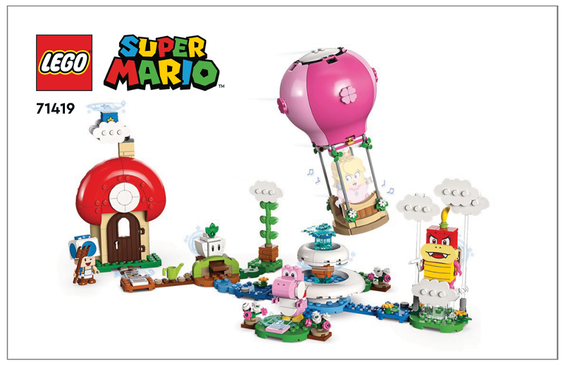 71419 Peach's Garden Balloon Ride - Expansion Set (Certified) LEGO Super Mario