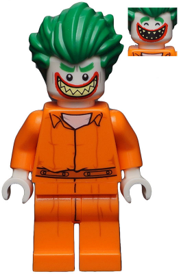 The Joker - Prison Jumpsuit, Smile with Pointed Teeth Grin (sh0343)