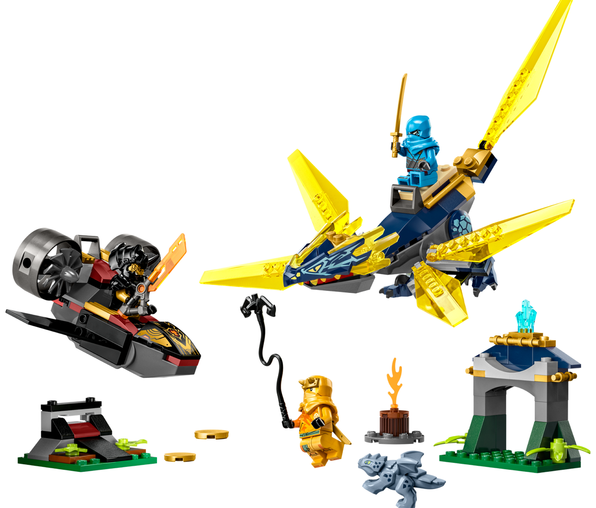 71798 Nya and Arin's Baby Dragon Battle (Retired) LEGO Ninjago