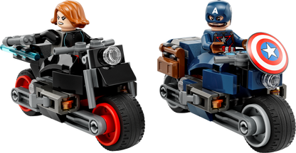 76260 Black Widow & Captain America Motorcycles (Used) LEGO Super Heroes