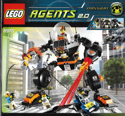 8970 Robo Attack (Used) LEGO Agents