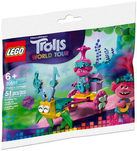 30555 Poppy's Carriage (Retired) LEGO Trolls