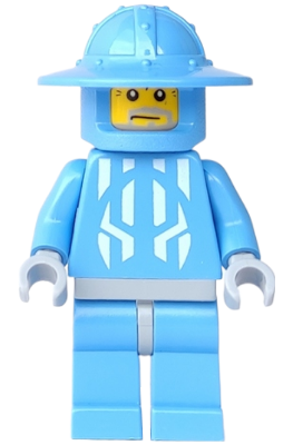 Knights Kingdom II - Jayko Printed Torso, Broad Brim Helmet, Elderly Face (cas276)