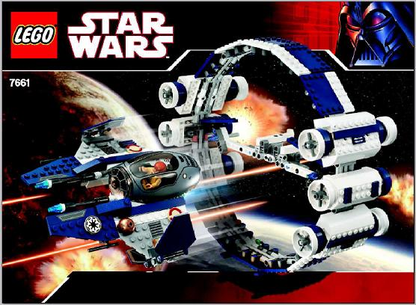 7661 Jedi Starfighter with Hyperdrive Booster Ring (Certified) LEGO Star Wars