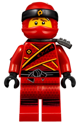 Kai - Sons of Garmadon, Ninjago Logogram Letter H on Head Wrap (njo0391)