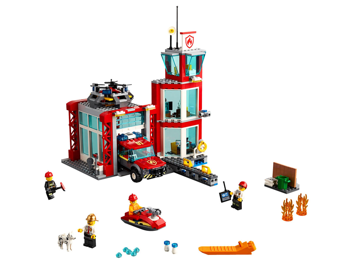 60215 Fire Station (Retired) LEGO City