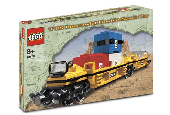 10170 TTX Intermodal Double-Stack Car (Retired) LEGO Trains