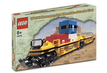 10170 TTX Intermodal Double-Stack Car (Retired) LEGO Trains
