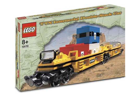 10170 TTX Intermodal Double-Stack Car (Retired) LEGO Trains