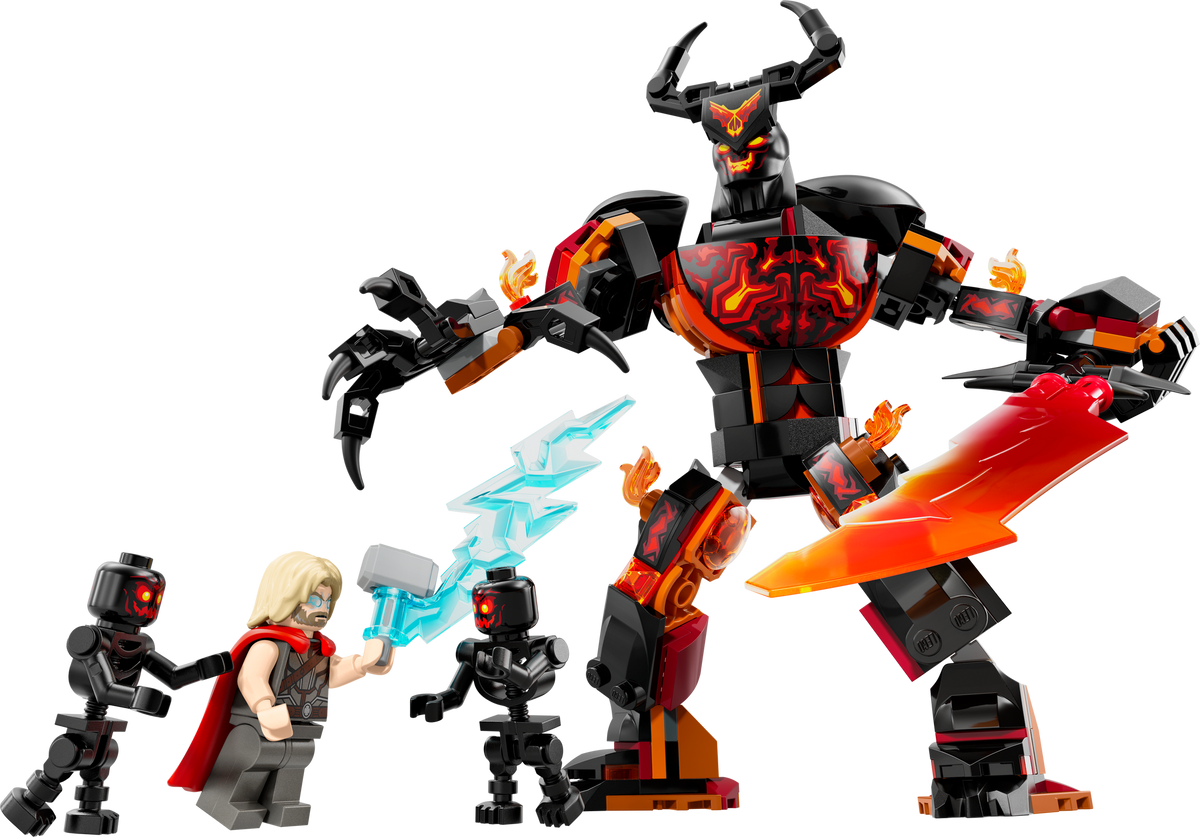 76289 Thor vs. Surtur Construction Figure (Used) LEGO Super Heroes