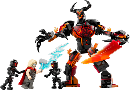 76289 Thor vs. Surtur Construction Figure (Used) LEGO Super Heroes