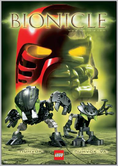 8555 Nuhvok Va (Certified) LEGO BIONICLE
