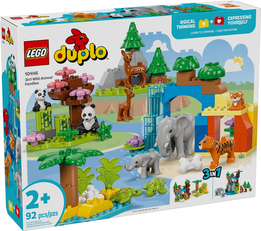 10446 3in1 Wild Animal Families (Retired) LEGO DUPLO