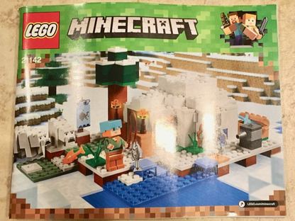 21142 The Polar Igloo (Used) LEGO Minecraft