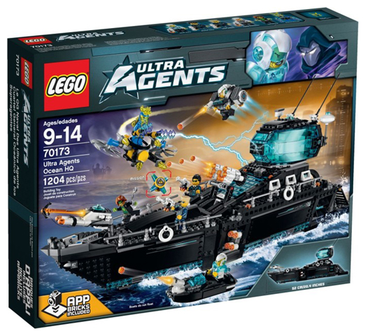 70173 Ultra Agents Ocean HQ (Retired) LEGO Ultra Agents