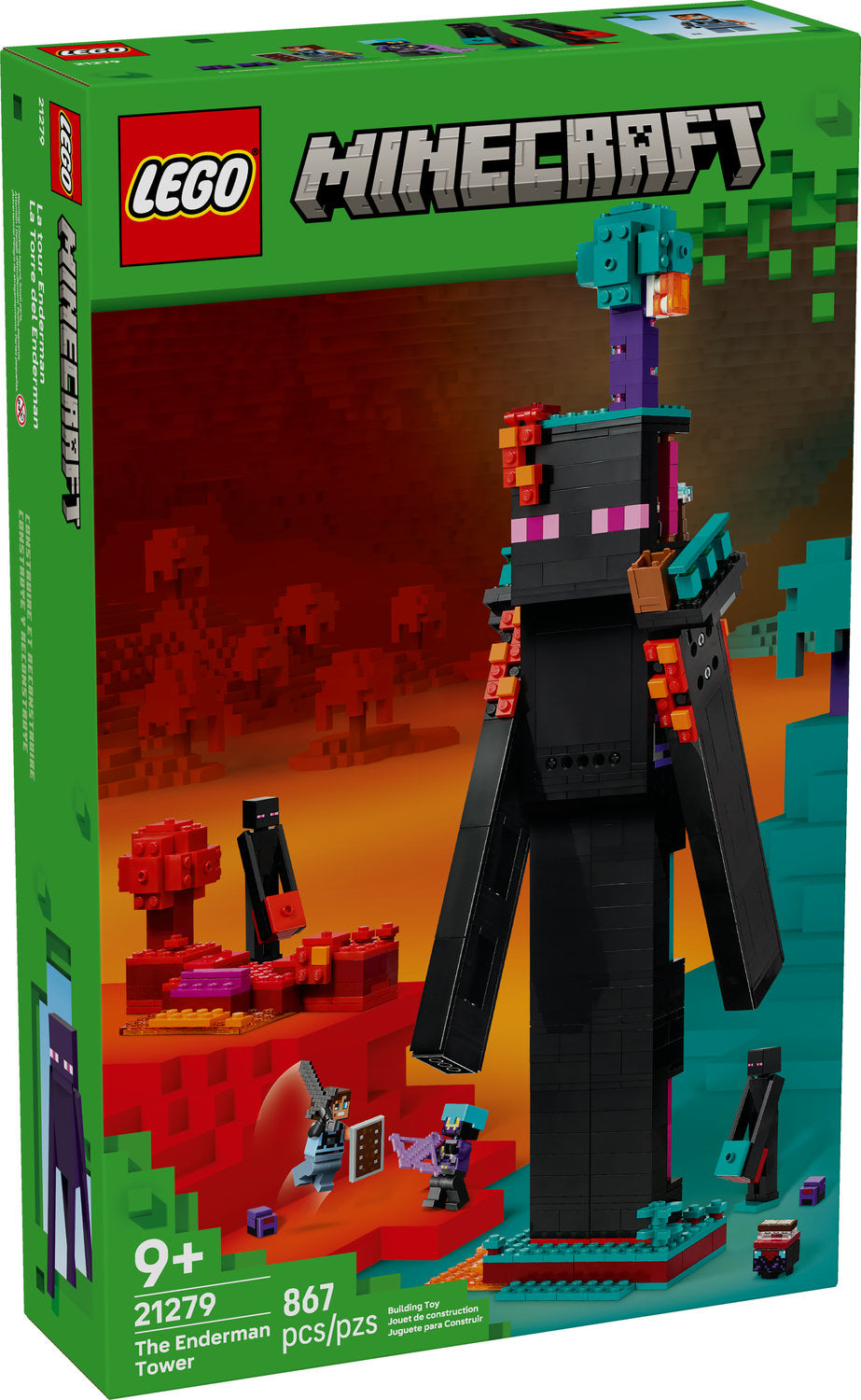 21279 The Enderman Tower (Retired) LEGO Minecraft