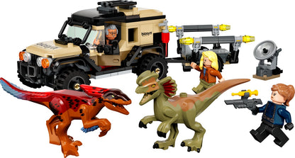 76951 Pyroraptor & Dilophosaurus Transport (Used) LEGO Jurassic World