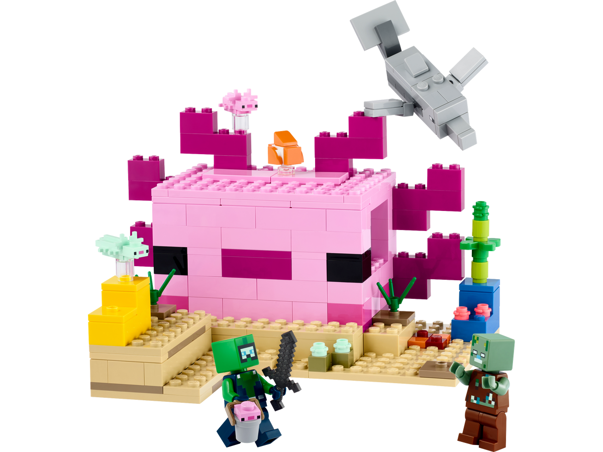 21247 The Axolotl House (Certified) LEGO Minecraft