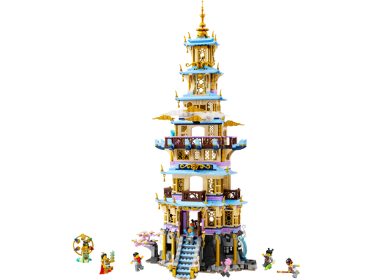 80058 Celestial Pagoda (Used) LEGO Monkie Kid