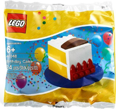 40048 Birthday Cake (Retired) LEGO Seasonal