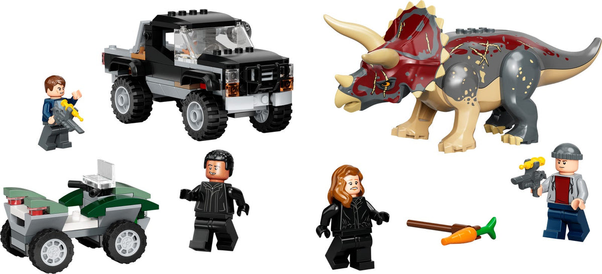 76950 Triceratops Pickup Truck Ambush (Certified) LEGO Jurassic World