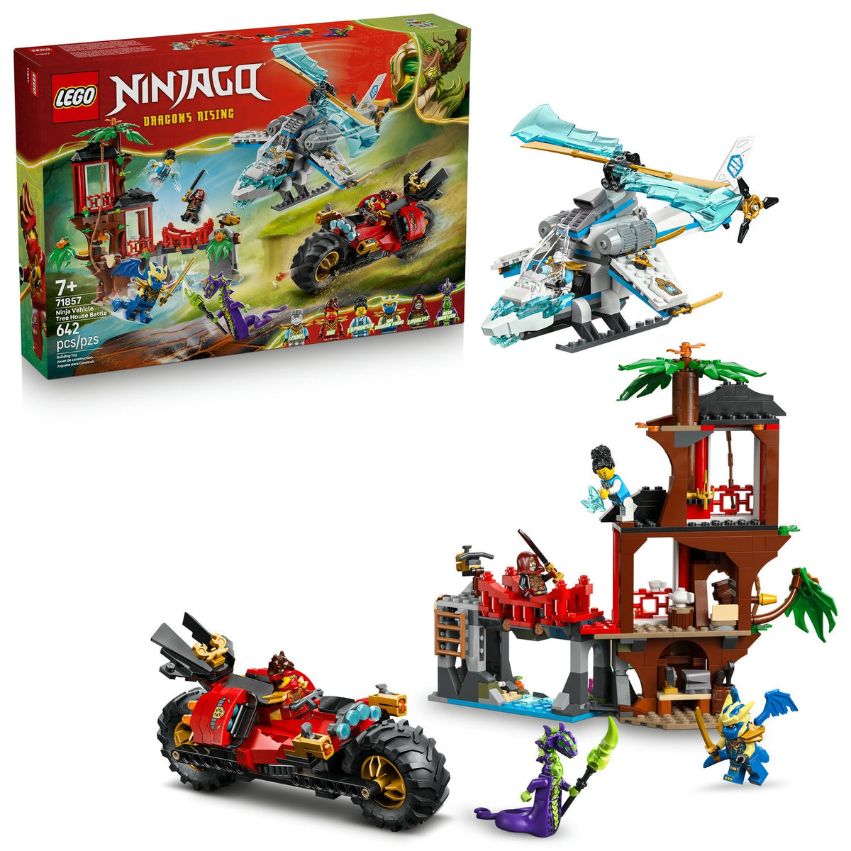 71857 Ninja Vehicle Tree House Battle (Retired) LEGO Ninjago