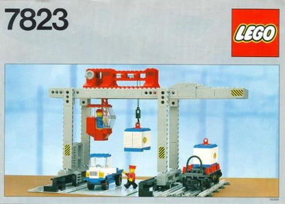 7823 Container Crane Depot (Used) LEGO Trains