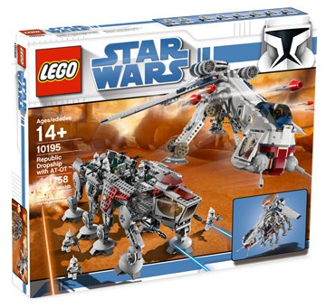 10195 Republic Dropship with AT-OT Walker (Retired) LEGO Star Wars