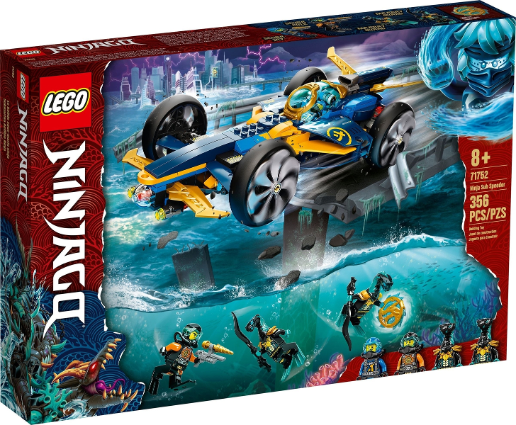 71752 Ninja Sub Speeder (Retired) LEGO Ninjago